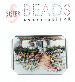 Sister Beads & Craft Cross Stitch pattern in colour